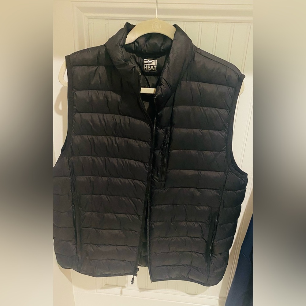 Black Puffer Vest